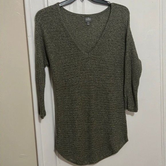 New York & Company Sweaters - Green sweater Green gray soho jean long sweater